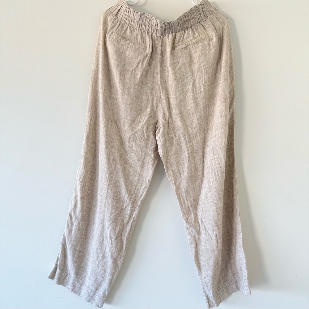 Briggs New York Black Tank Top and Cream Wide Leg Pants - Picture 10 of 12